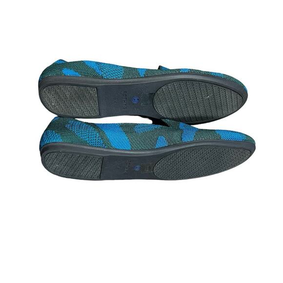 Rothy’s The Loafer Camo Teal‎ Retired Women’s Size 8.5 - Picture 5 of 9